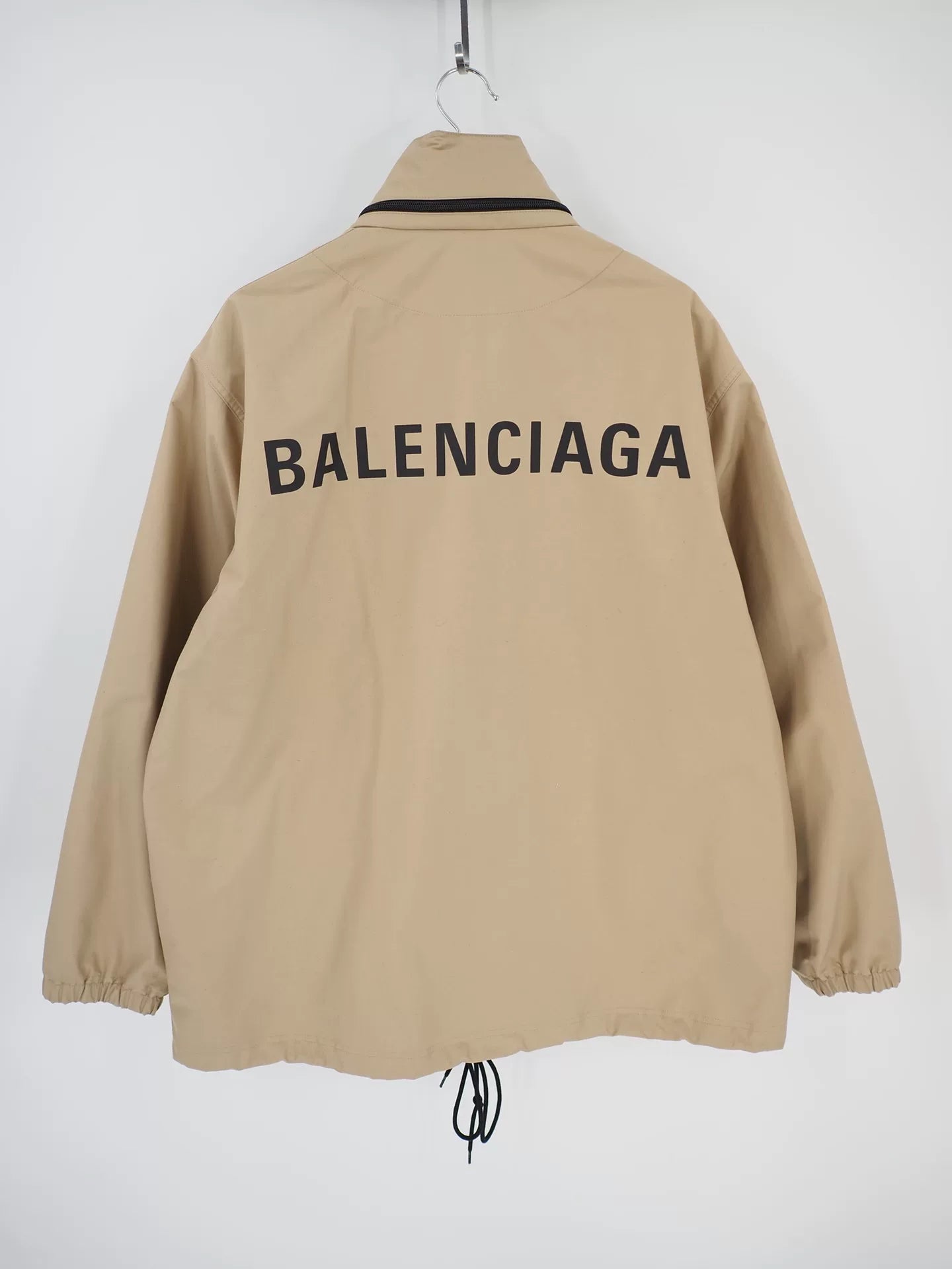 balenciaga khaki oversized jacket