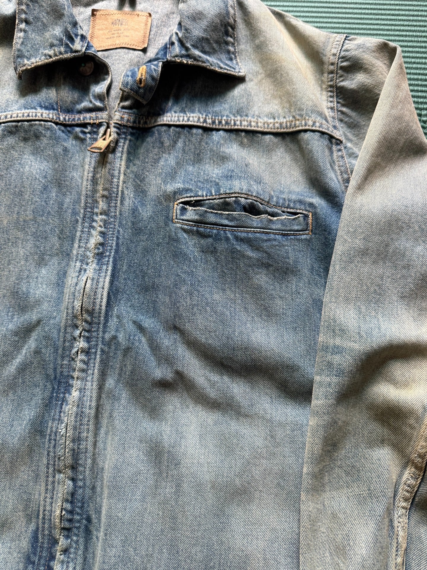 MADNESS 23SS Denim Washed Jacket 2.0