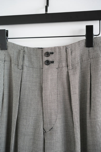 Yohji Yamamoto 90s Houndstooth Wool Trousers