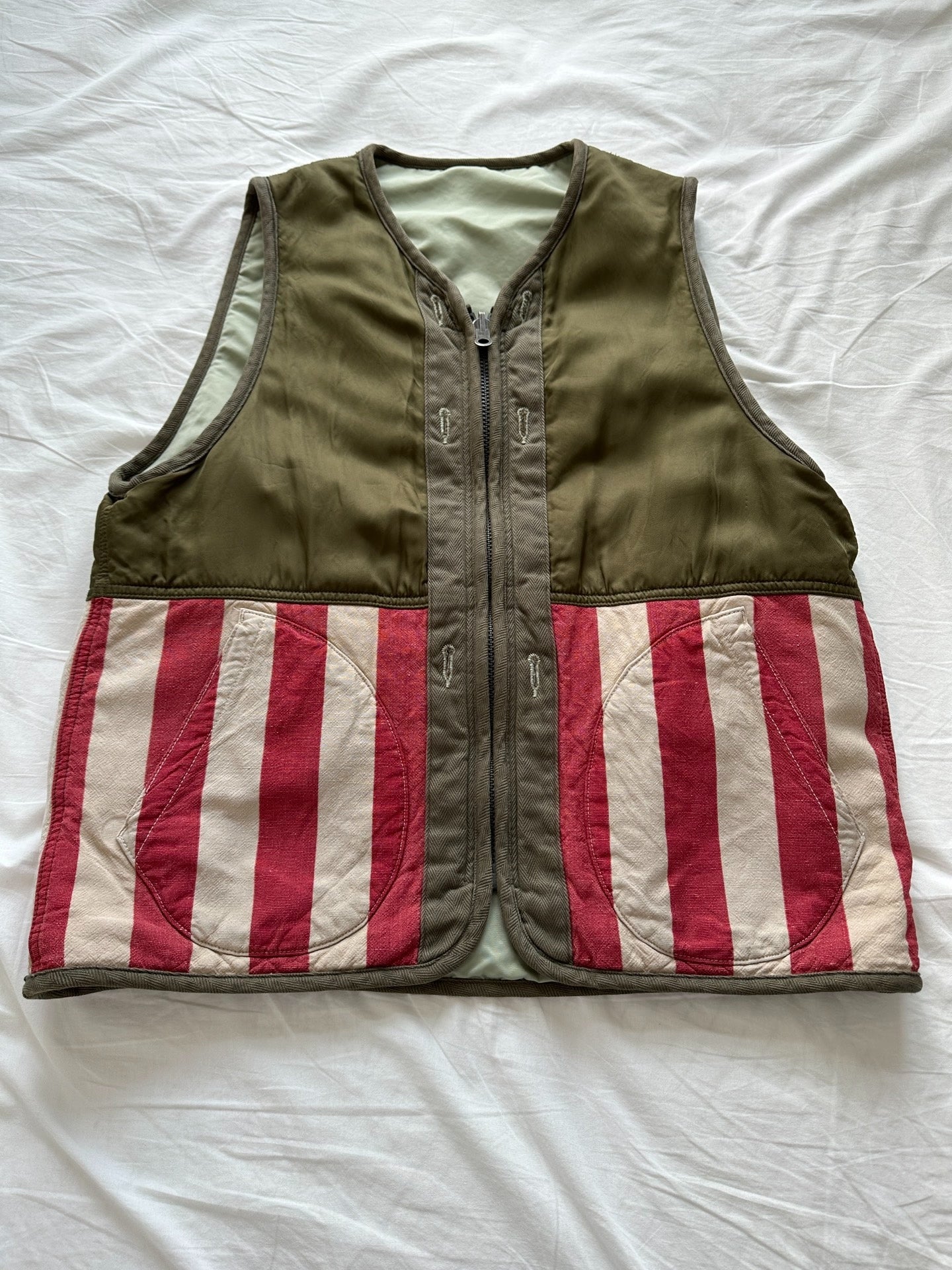 visvim 20ss Iris Liner Olive Vest