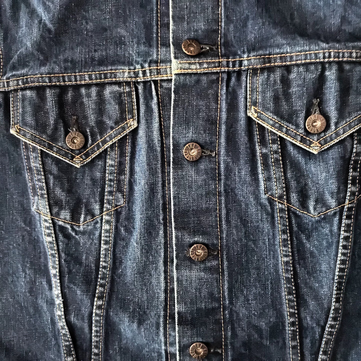 Tenderloin K-7 Denim Jacket with Copper Buttons