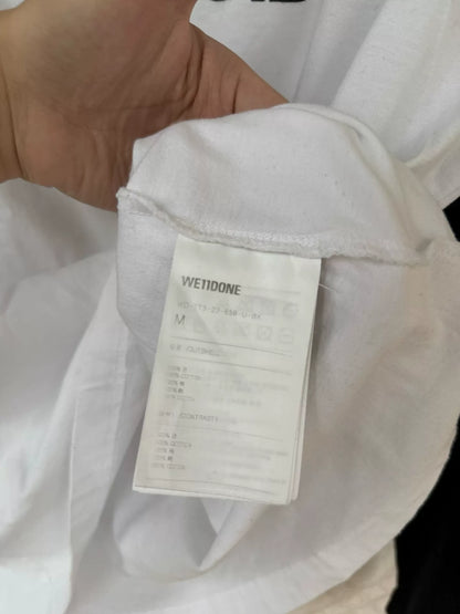 We11done Logo Long Sleeve Shirt Size M