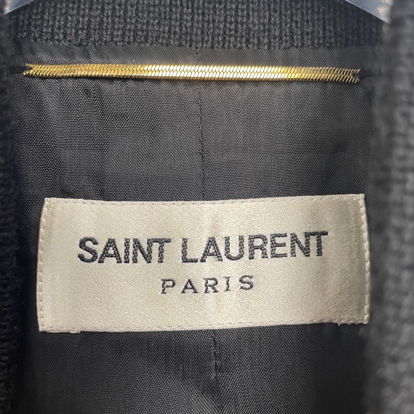 Saint Laurent Lion Cheetah Print Jacket