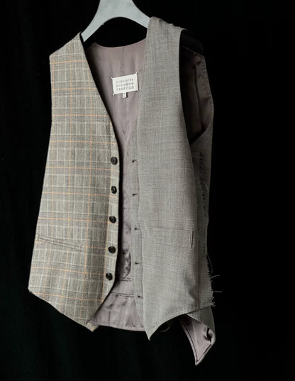Maison Margiela Deconstructed Wool Vest
