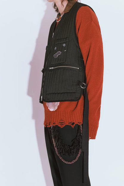 song for the mute apron vest