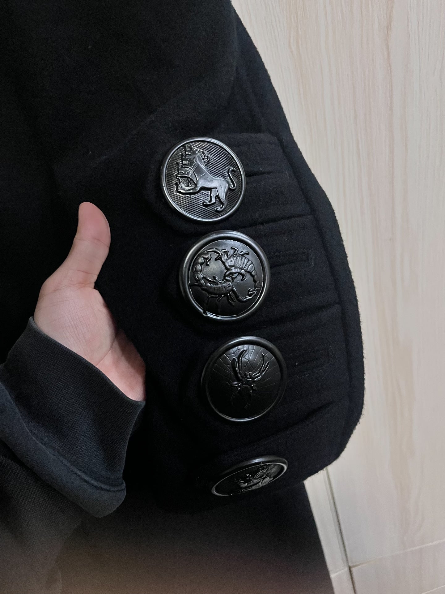 Yohji Yamamoto 19AS Shawl Collar Coat