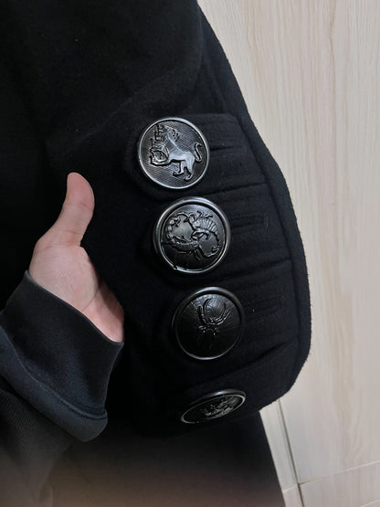 Yohji Yamamoto 19AS Shawl Collar Coat
