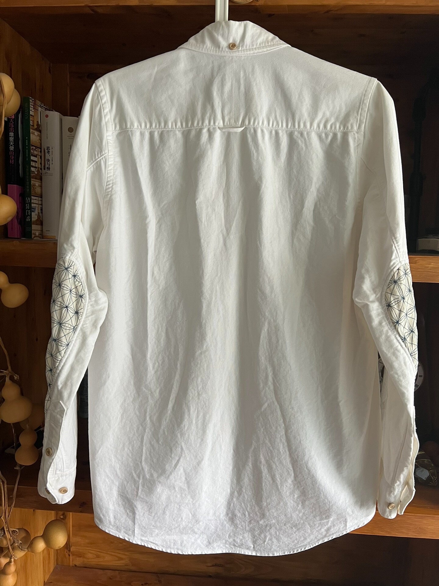 limited edition white shirt with embroidery