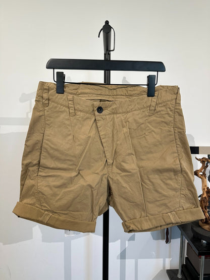 Boris Bidjan Saberi 11by bbs P5 Beige Twill Shorts