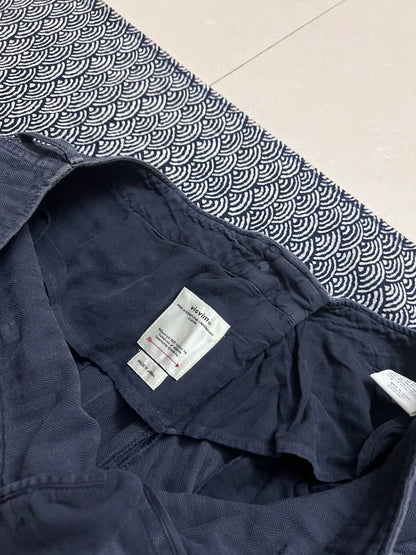 visvim 20SS Splatter Distressed Cargo Shorts