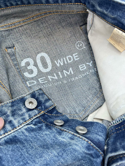 Vanquish Fragment Wide Denim Jeans