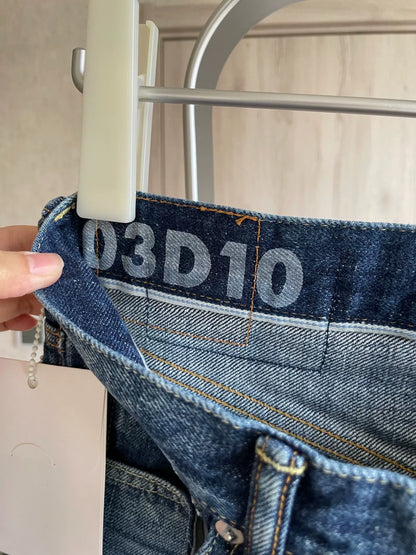 VISVIM Black Paisley Pudding Jeans W32