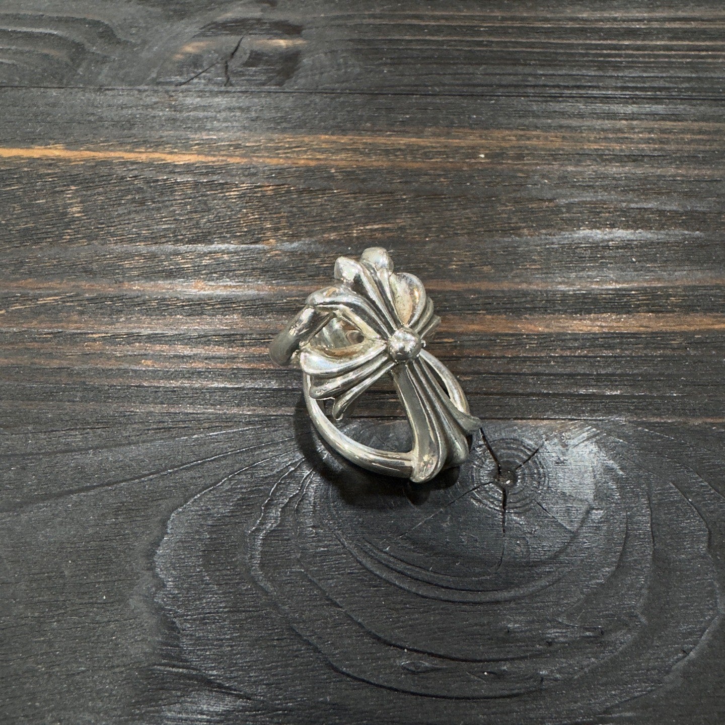 Chrome Hearts 925 Silver Infinity Ring