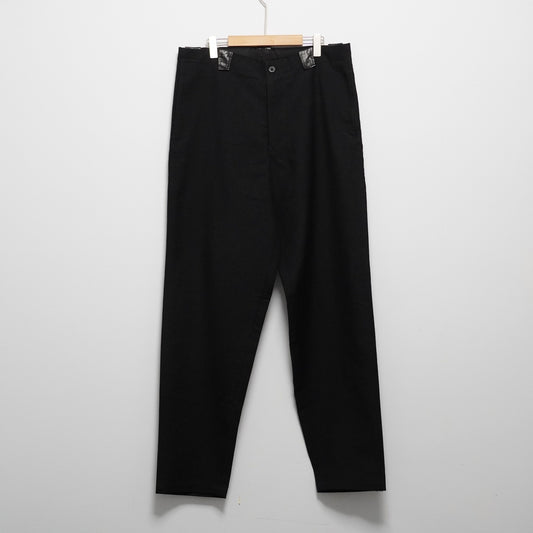 black long pants by yohji yamamoto
