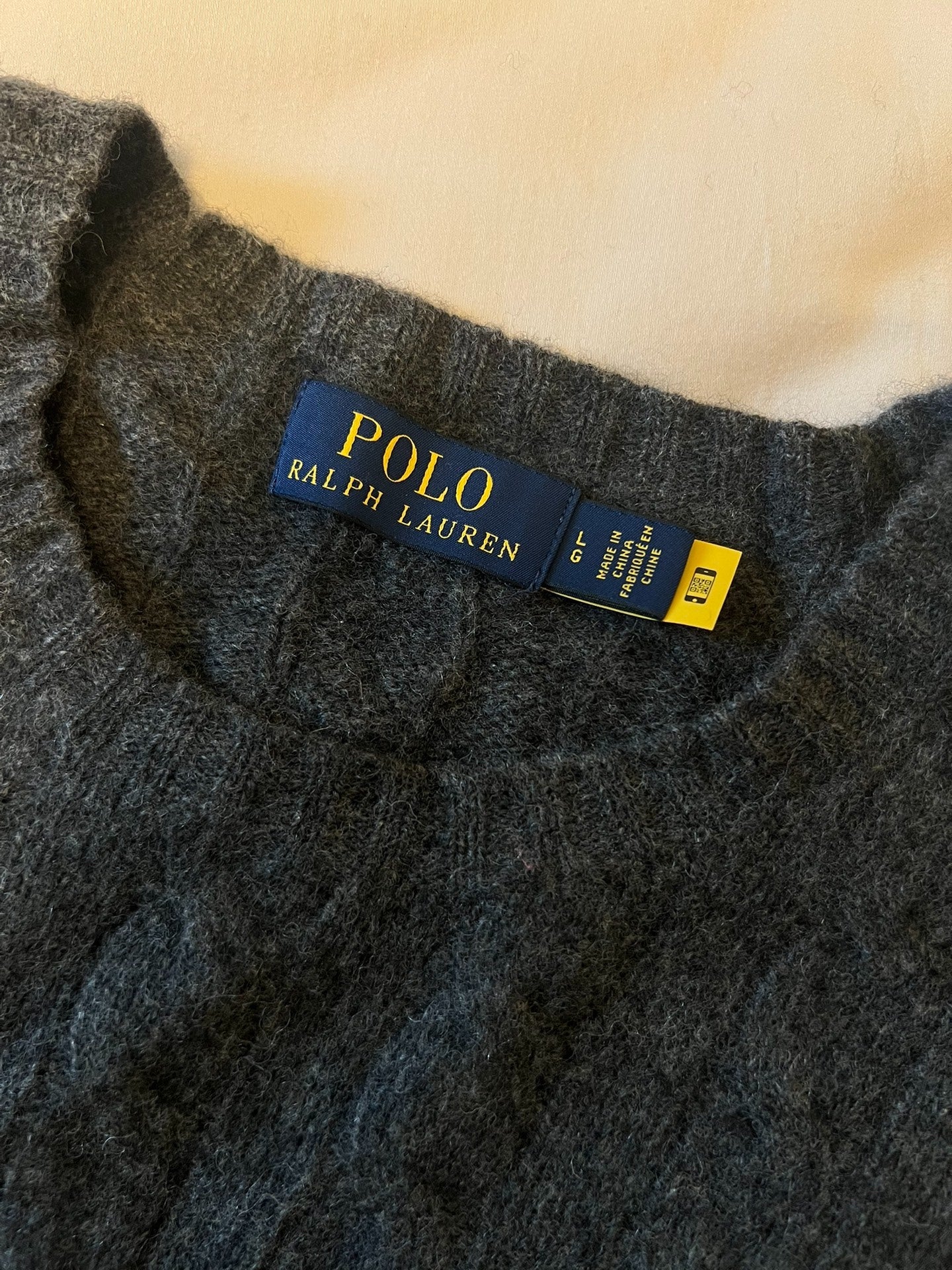 Ralph Lauren Classic Cable-Knit Men's Sweater