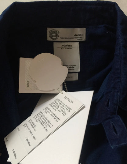 visvim ict elk 1910 Indigo Shirt