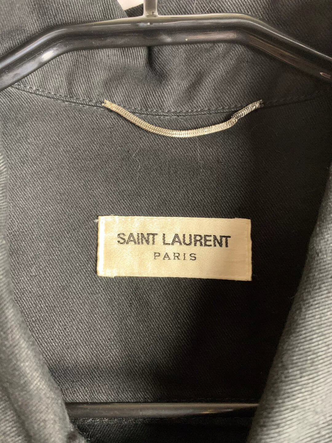 Saint Laurent Black 'Waiting for Sunset' Jacket