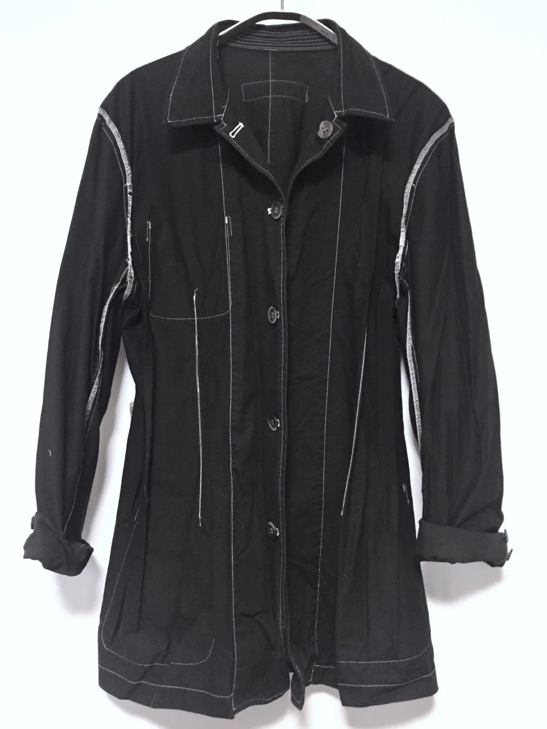COMME des GARCONS Homme Crinkled Cotton Workwear Shirt