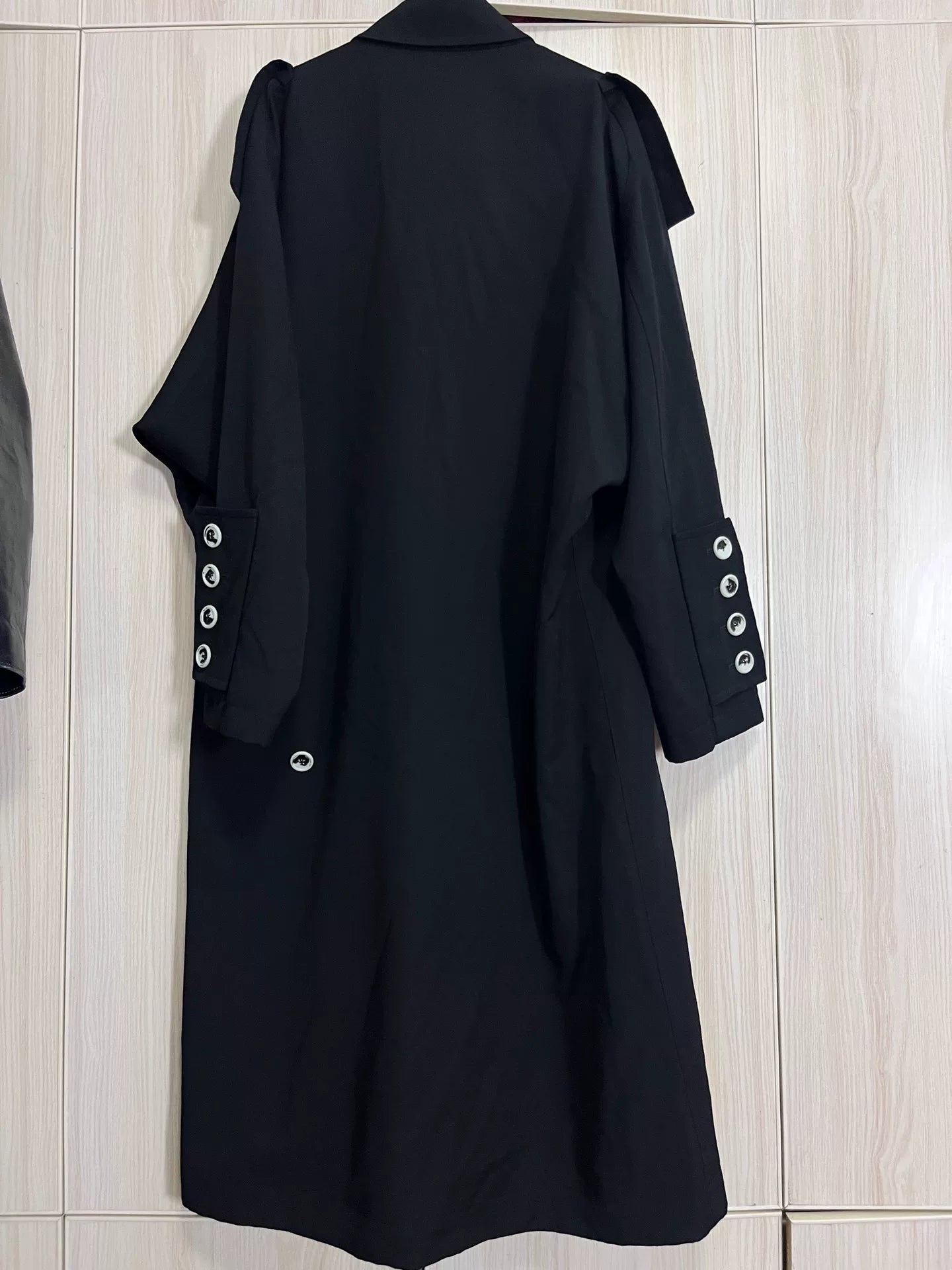 Yohji Yamamoto 19AW White Button Military Coat
