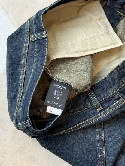 Saint Laurent Men's Vintage Blue Jeans