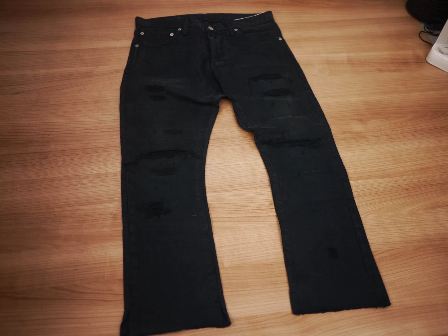Visvim SOCIAL SCULPTURE D17 Black Jeans