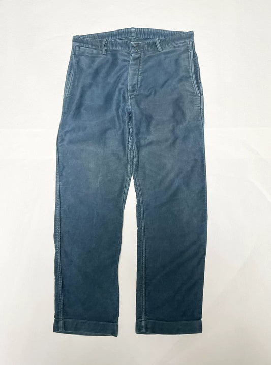 visvim n.d pants natural dyed long trousers