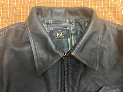 RRL 1930s Style Leather Jacket