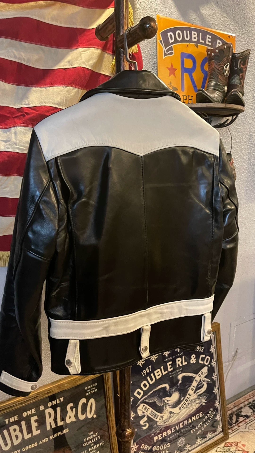 Schott Vintage Horse Leather Motorcycle Jacket