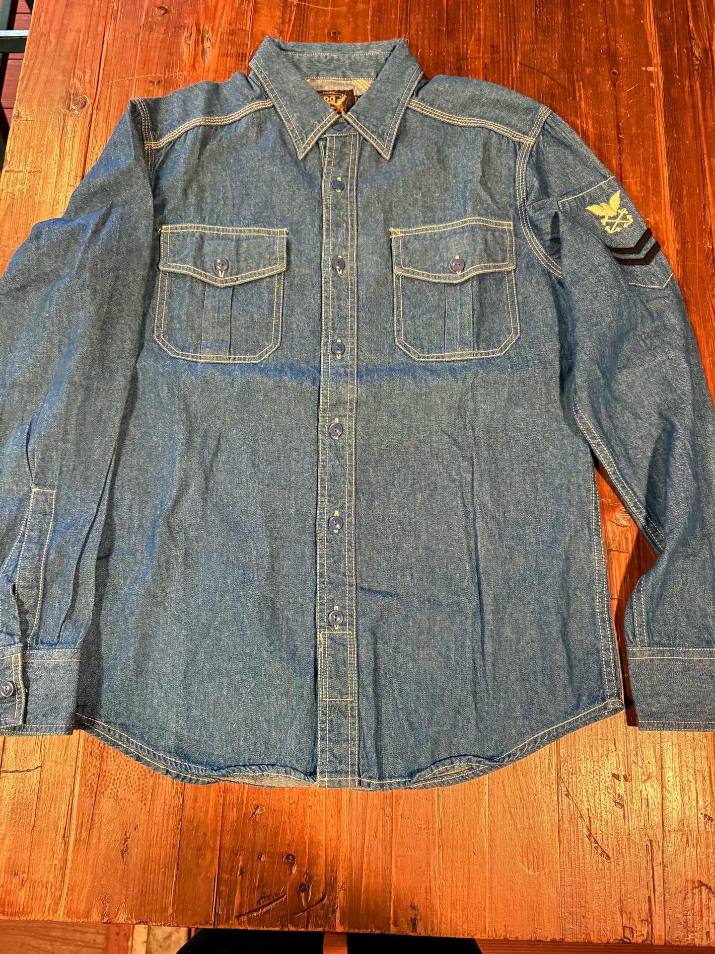 RRL Denim Shirt Size M