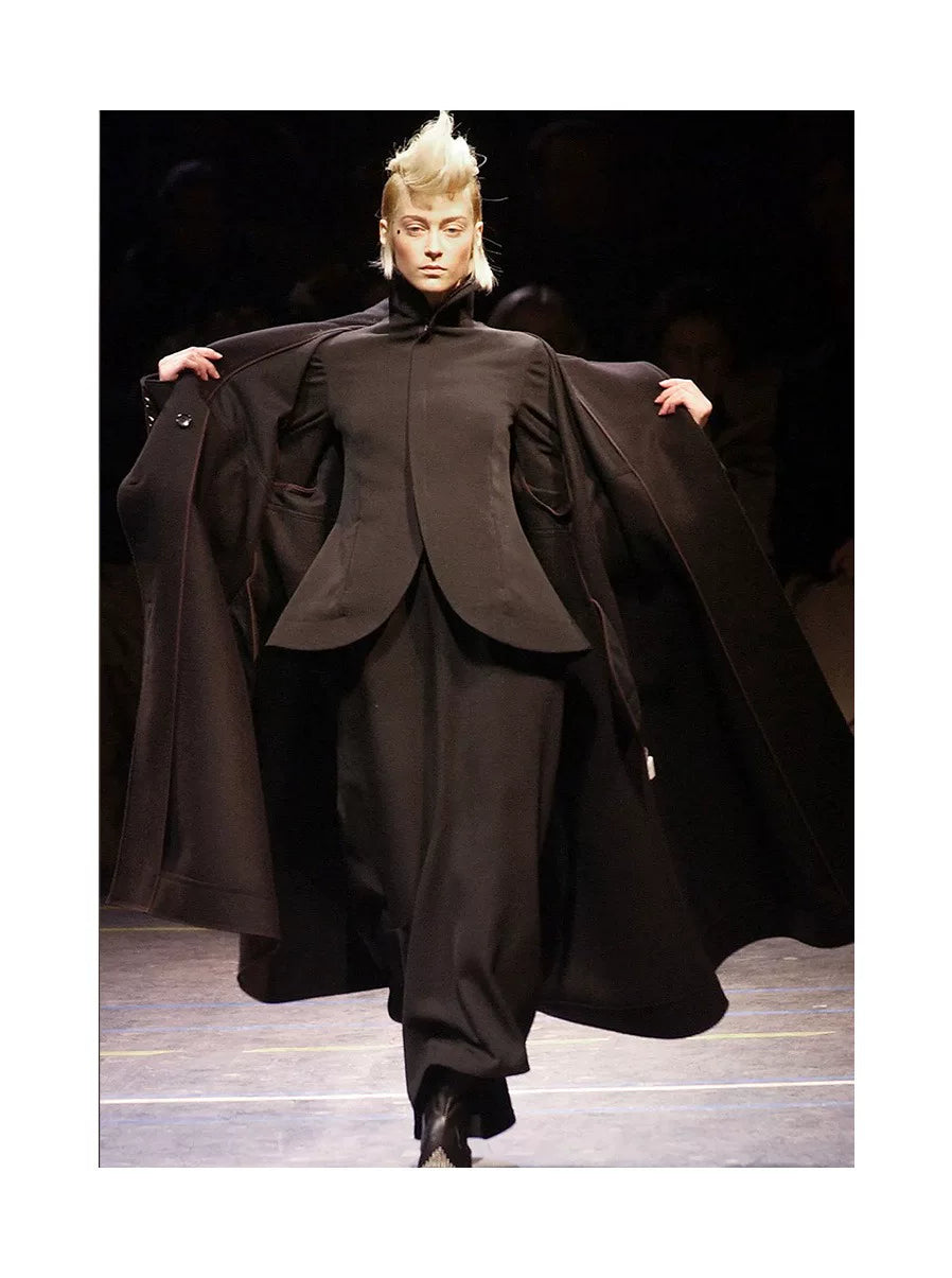 Yohji Yamamoto 2004AW Asymmetric Collar Coat