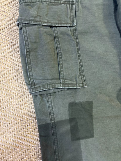 denim cargo pants by vanquish & fragment