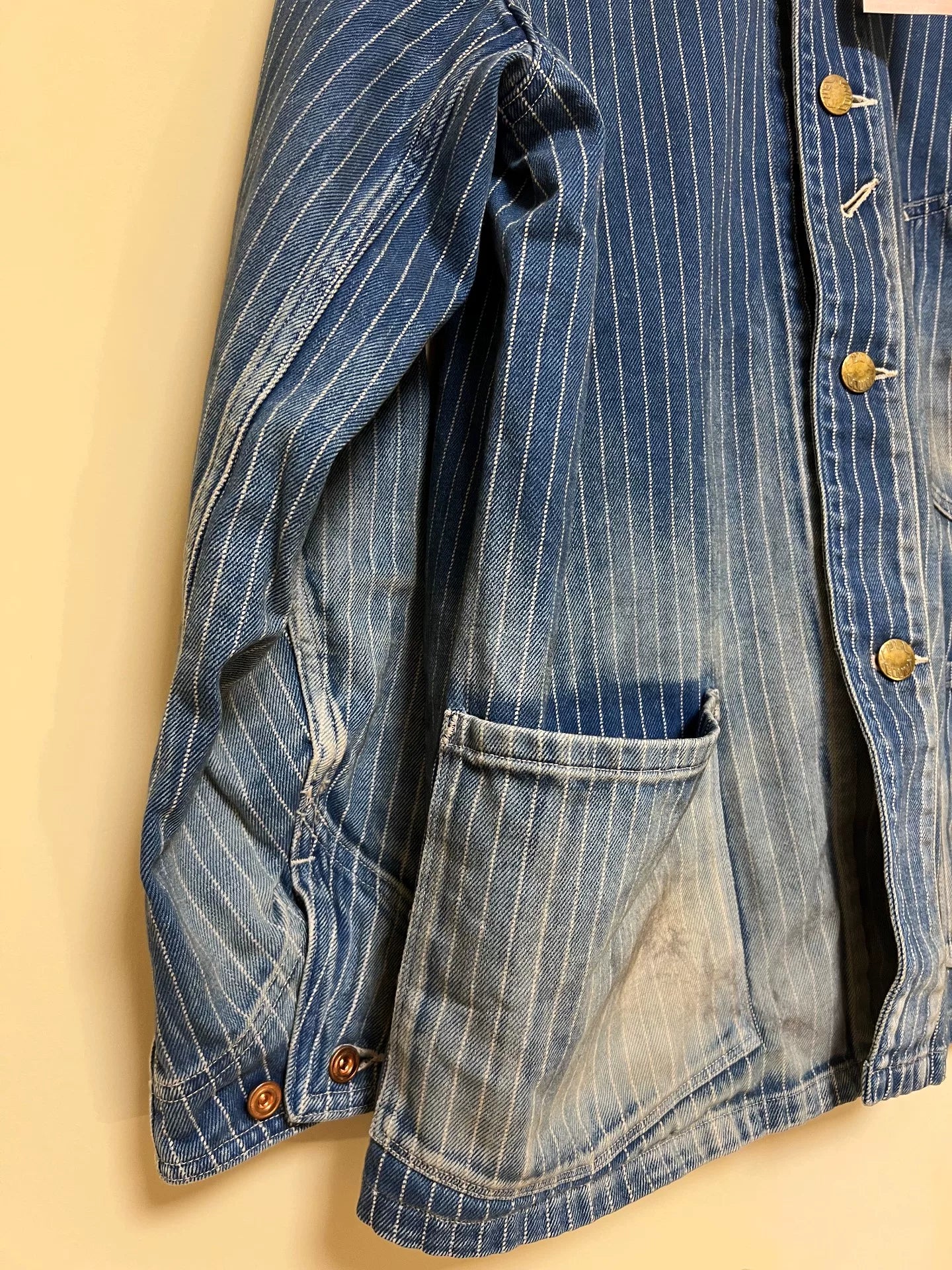 Vintage Wabash Striped Work Jacket
