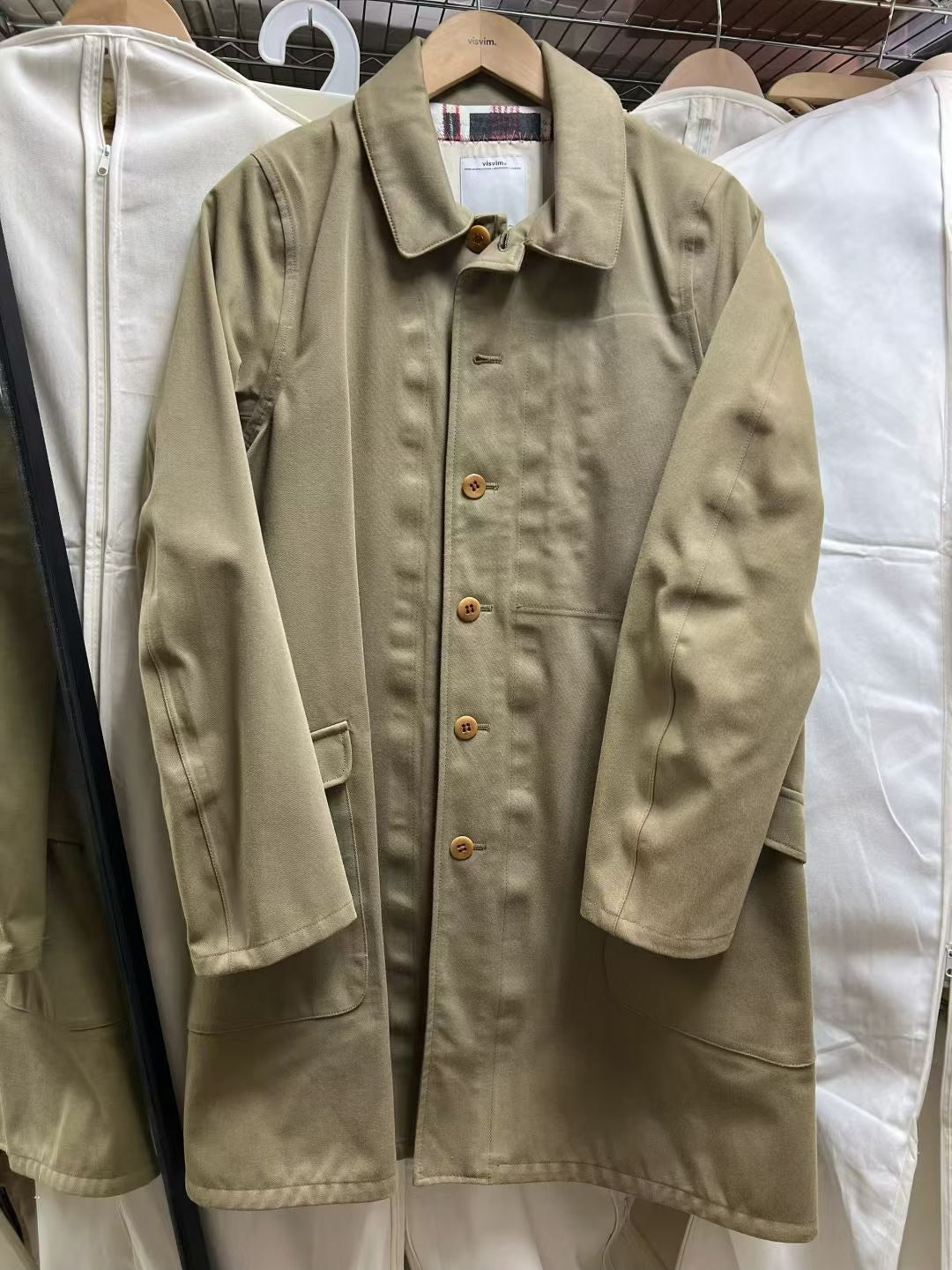 VISVIM ELLIPSIS SOUTIEN COAT 3L GORETEX