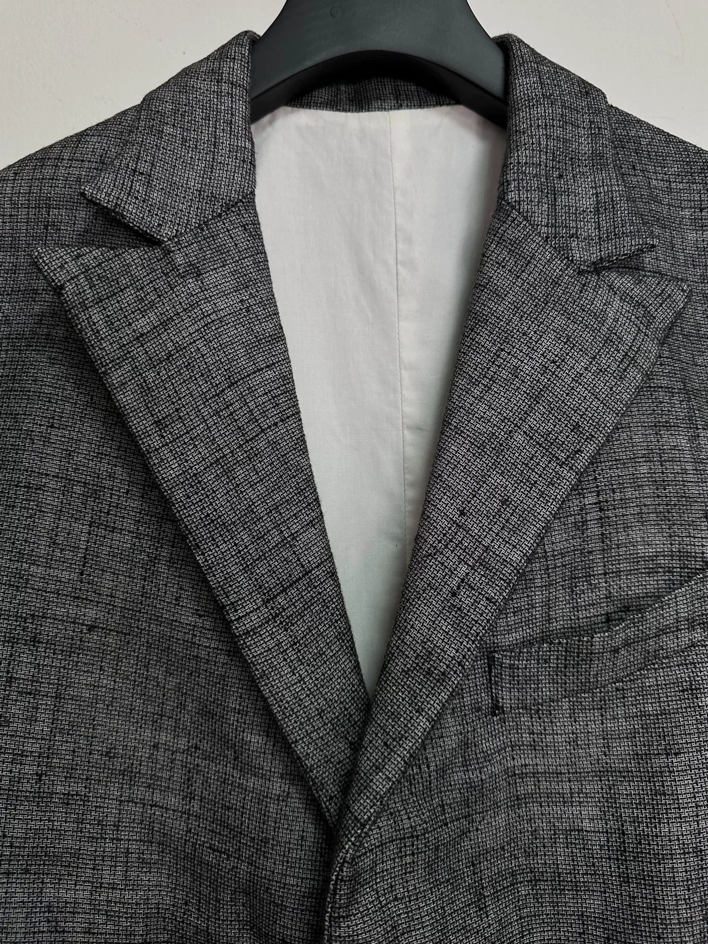 bergfabel handmade linen jacket