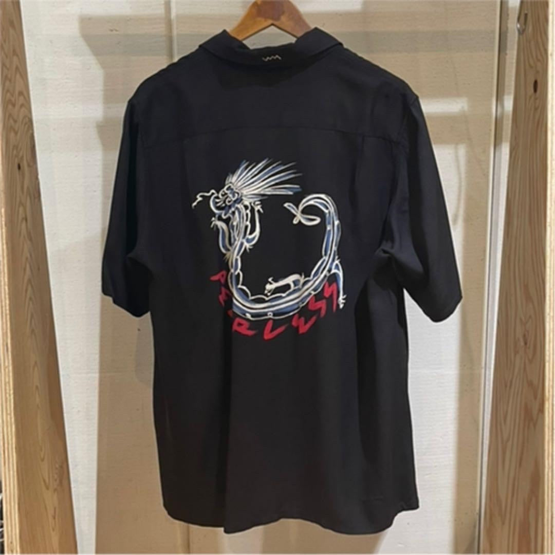 visvim Dragon Embroidered Short-Sleeve Shirt