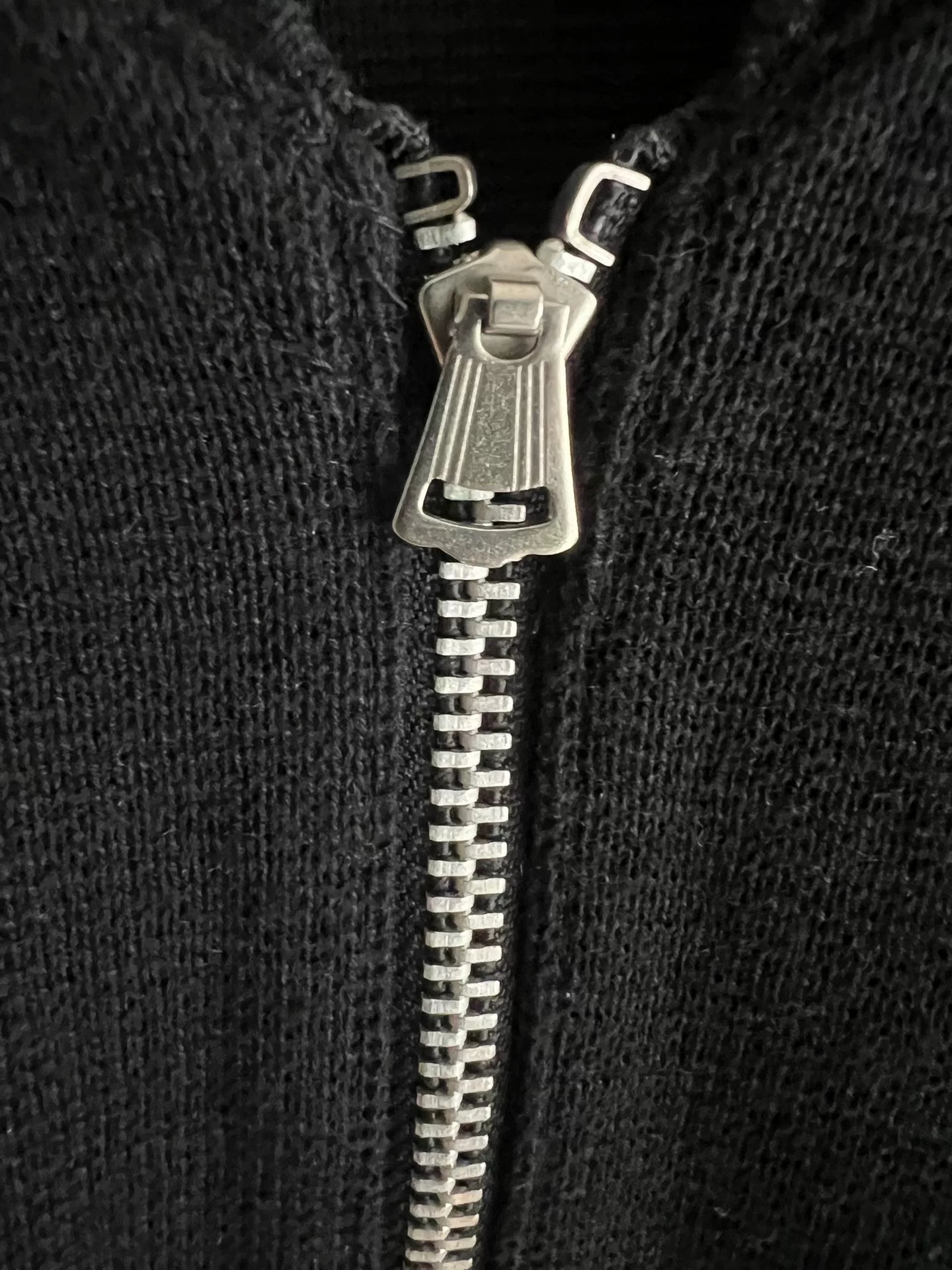 old crow vintage zip-up baseball jacket