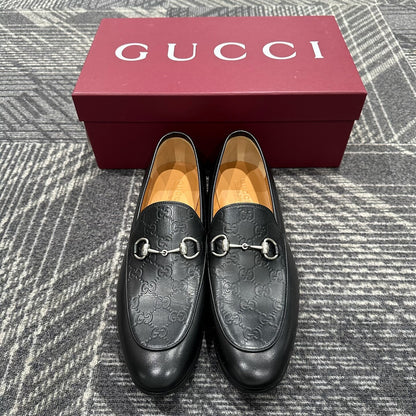 Gucci Horsebit Leather Loafers Size 45