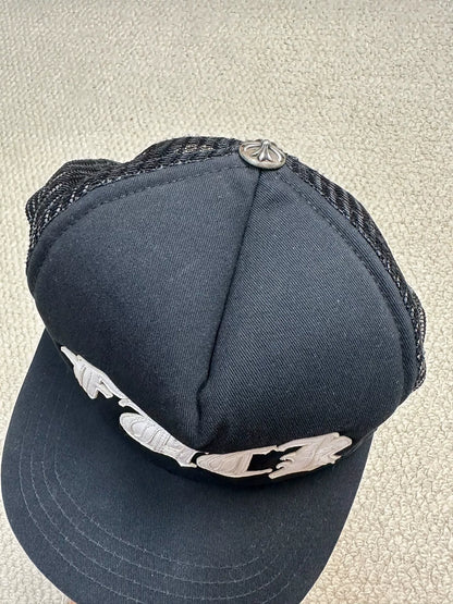 Chrome Hearts FxxK Leather Patch Baseball Cap