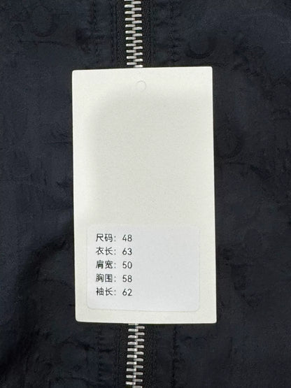 dior printed pilot jacket size 48