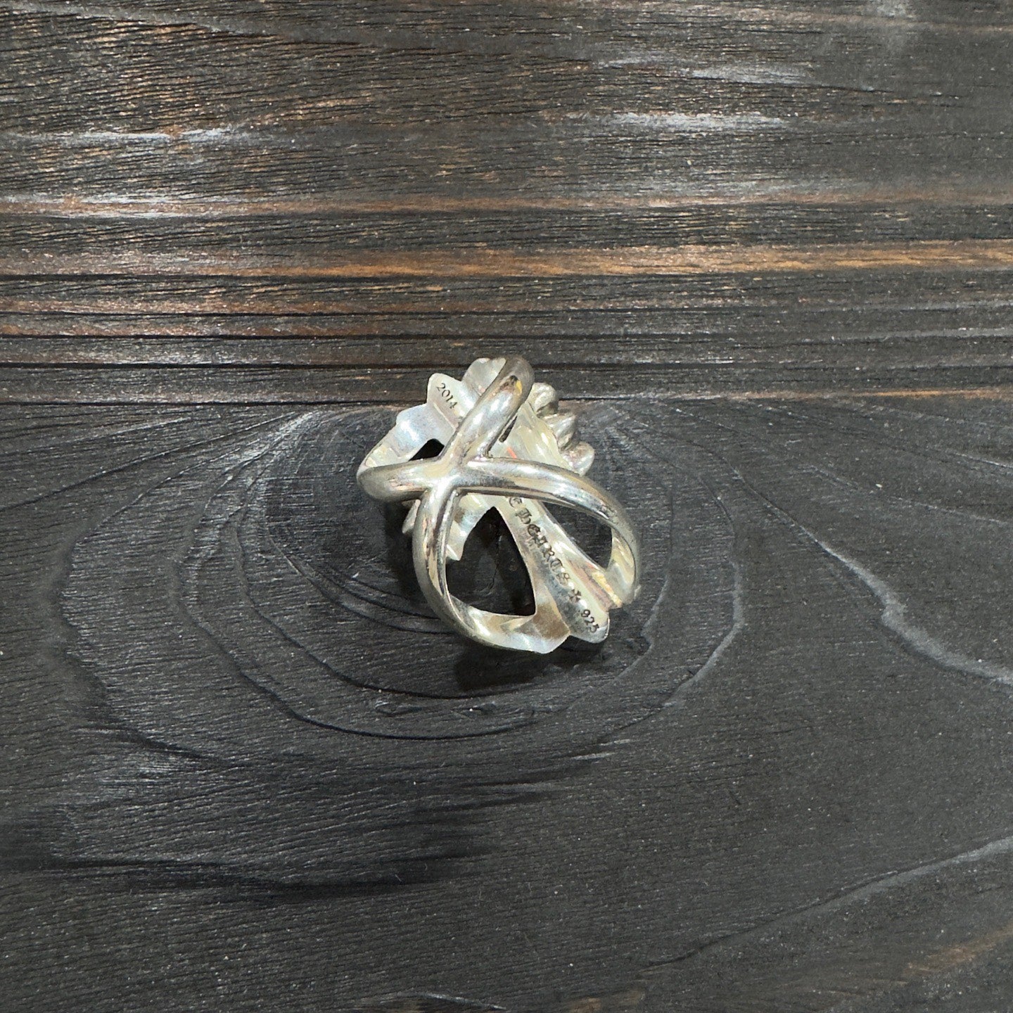 Chrome Hearts 925 Silver Infinity Ring