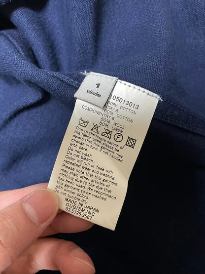 VISVIM 16SS Sanjuro Coat Indigo