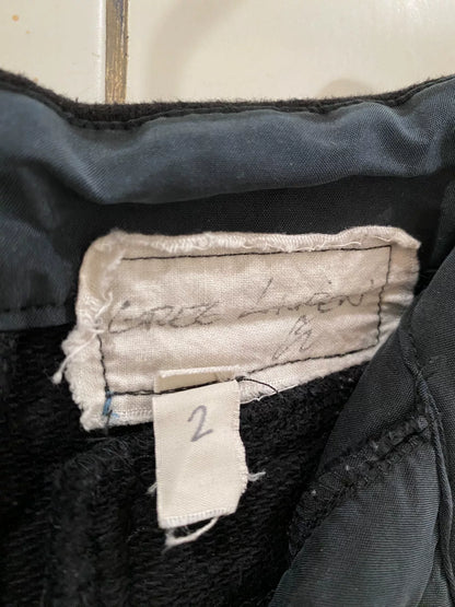 Greg Lauren Black Gold Stripe Sweatpants