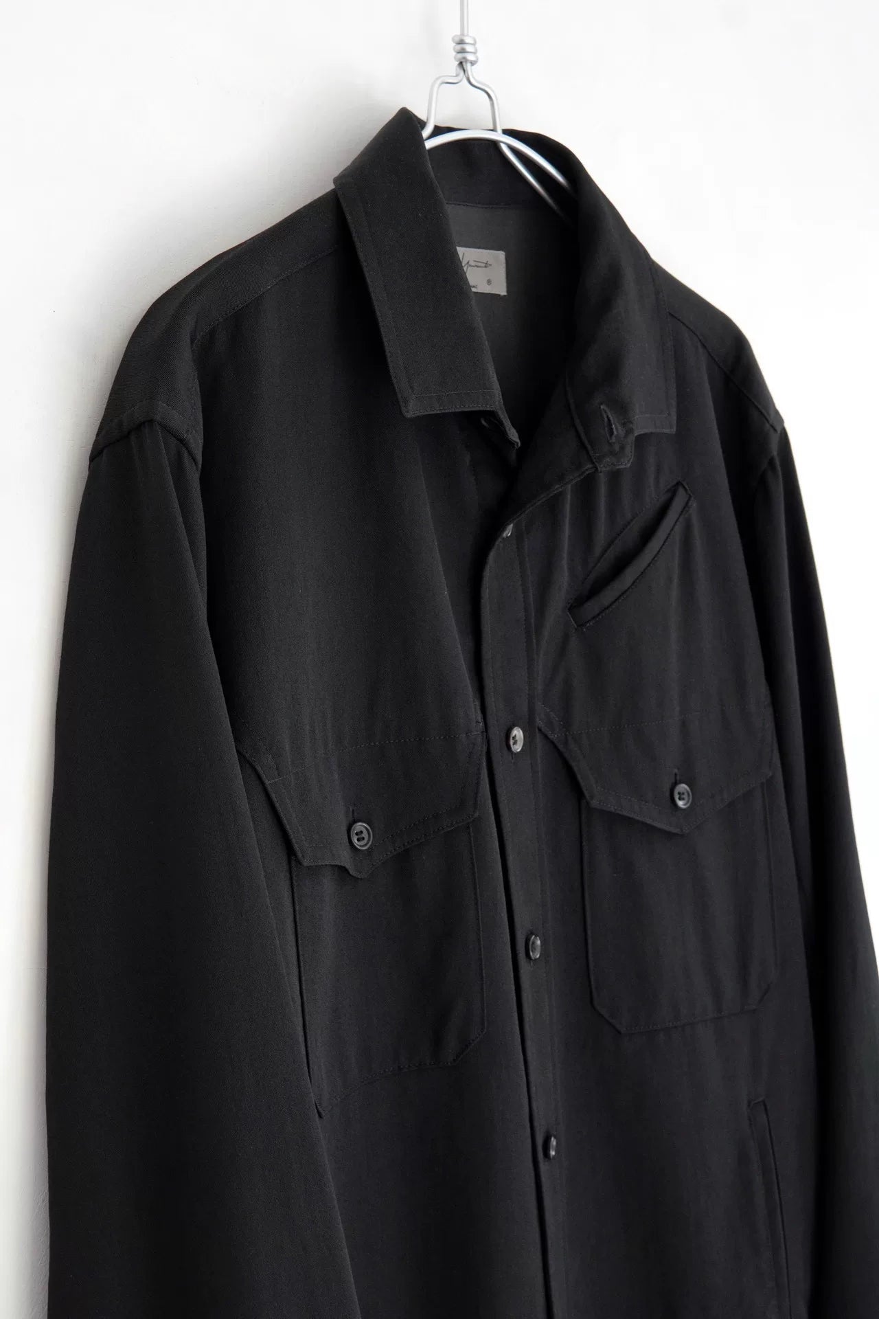 Yohji Yamamoto Pour Homme S/S 2017 Wool Pocket Shirt