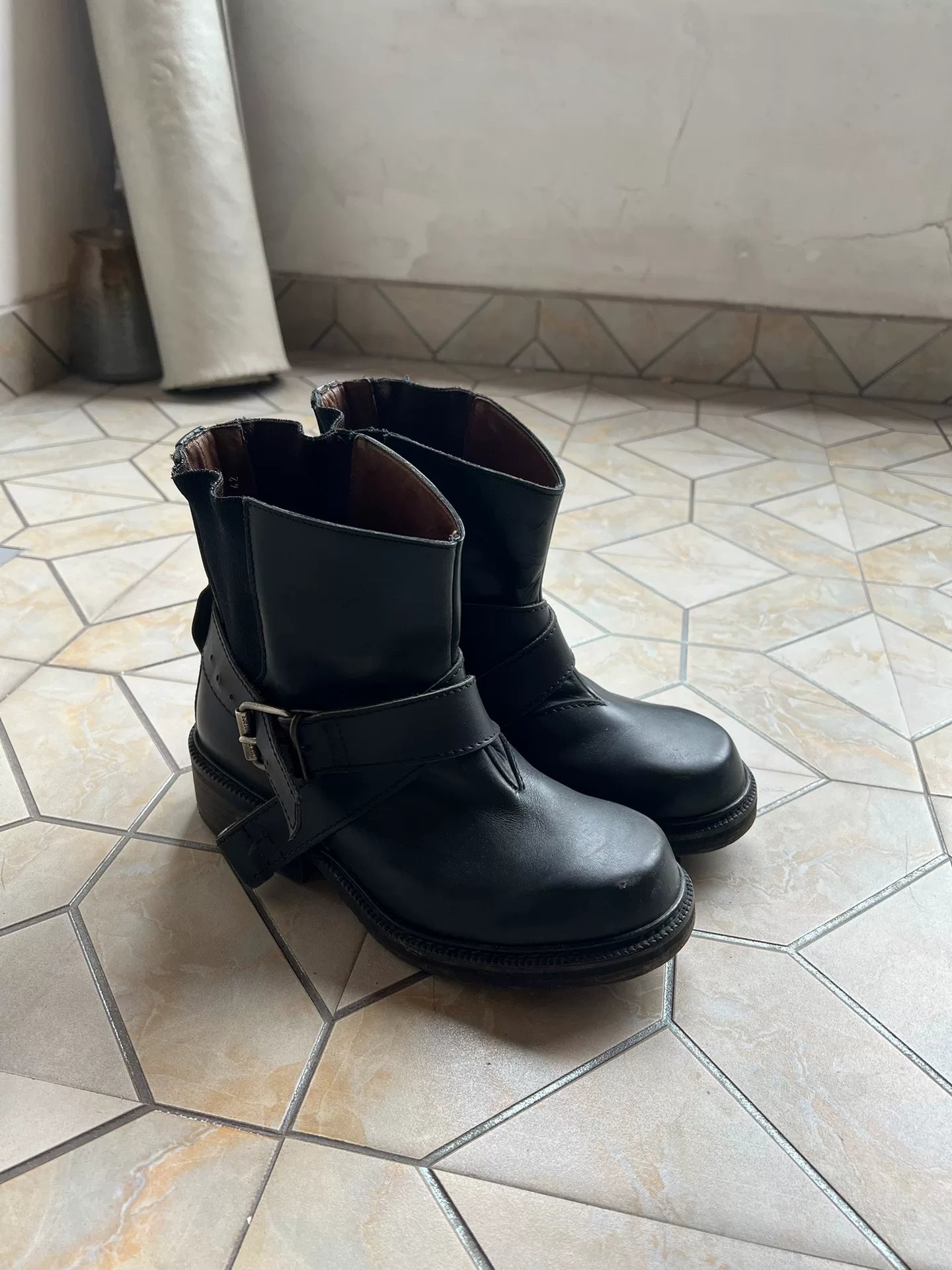 Dirk Bikkembergs Archive Runway Leather Boots