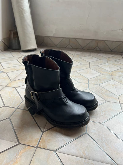 Dirk Bikkembergs Archive Runway Leather Boots