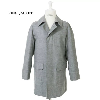 elegant short gray driving jacket for autumn