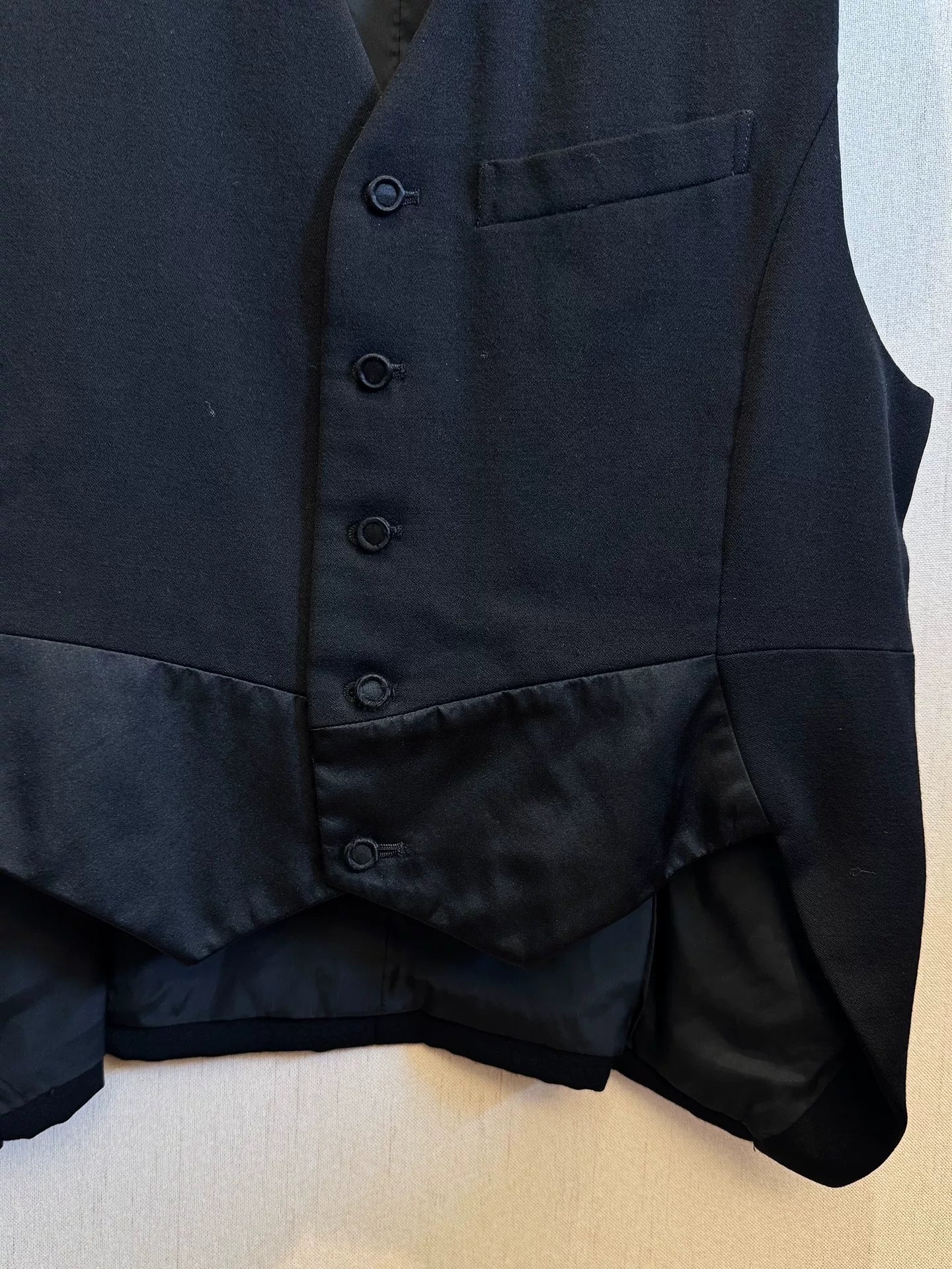 Yohji Yamamoto 99AW Satin Collar Morning Coat