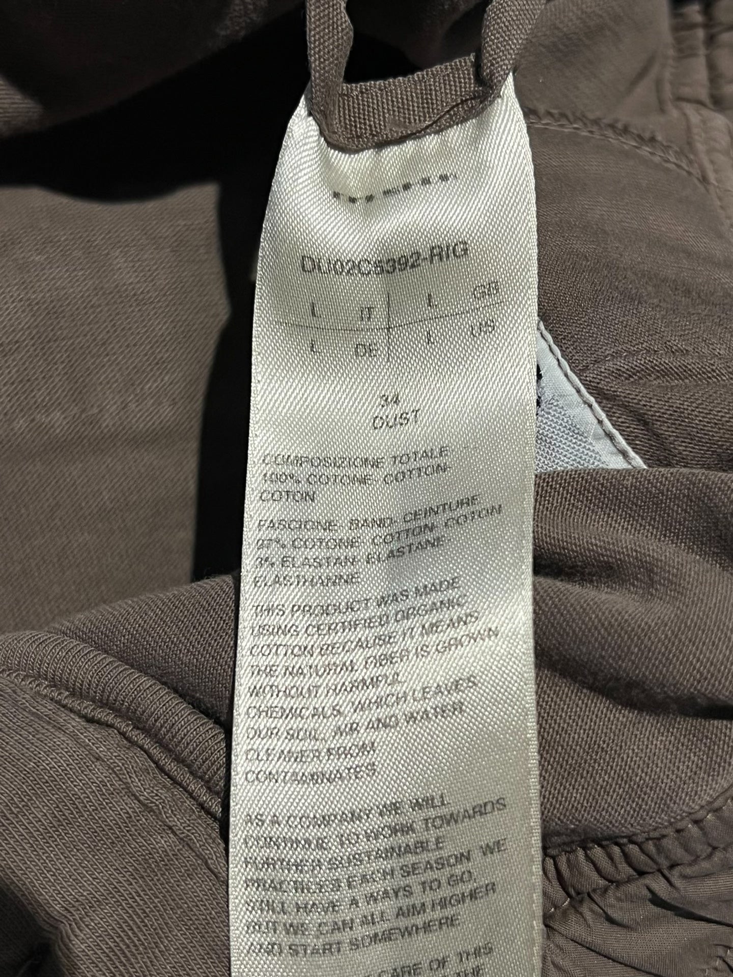 Rick Owens Drkshdw Men's Brown Berlin Sweatpants