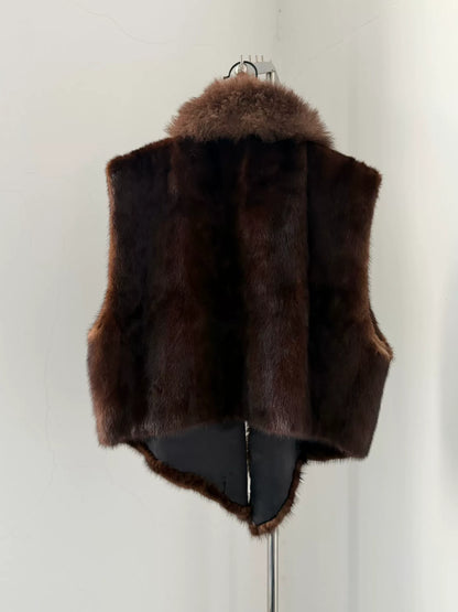 Jean Paul Gaultier 90s Mink Fur Vest