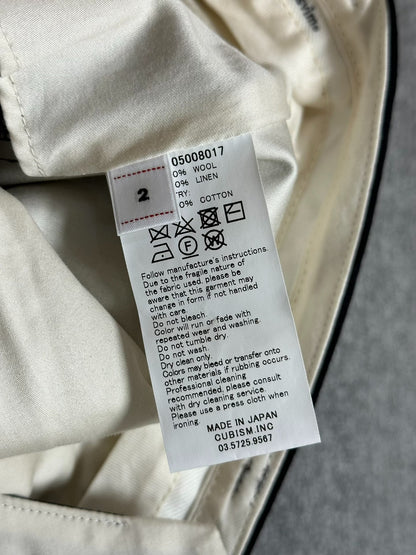 VISVIM RUSSO PANTS SANTOME Pinstriped